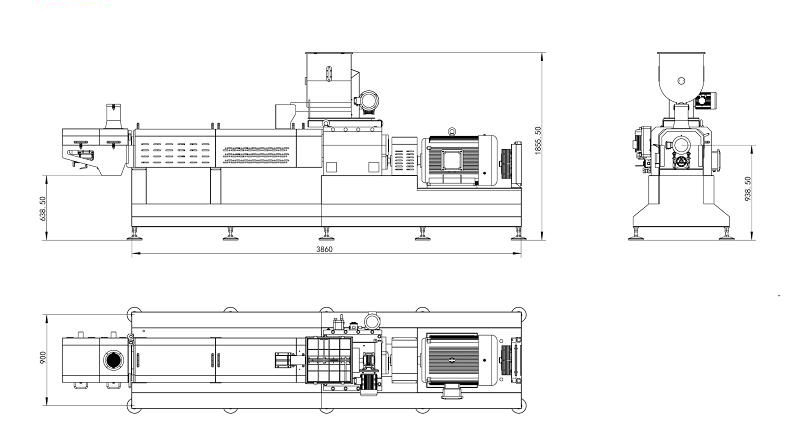 SN80/85/90 Multi-function Classic Screw Extruder