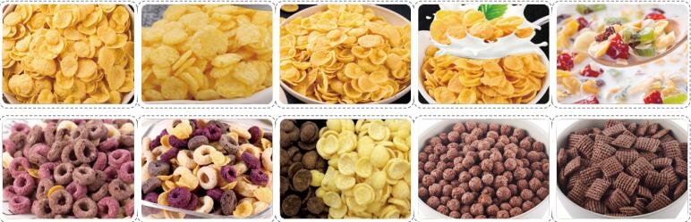 Corn Flakes Production Line/Breakfast Cereal Corn flakes Production Line