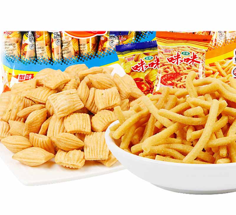 Frying Bugles Rice Crust Production Line